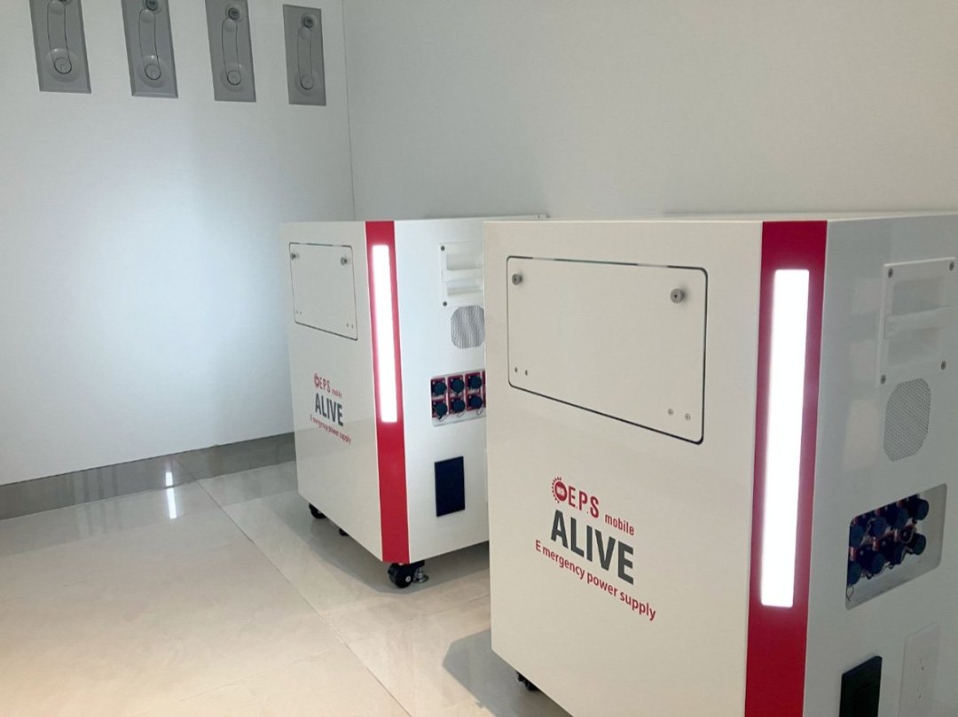 非常用蓄電池を導入